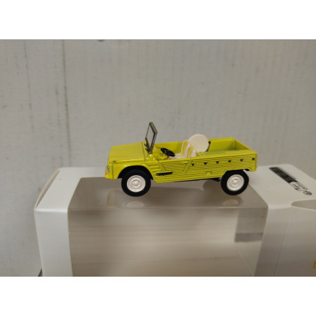 CITROEN MEHARI YELLOW WHITE BOX apx 1:64 NOREV 3 INCHES (7,5cm)