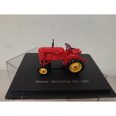 MASSEY-HARRIS PONY 820 1957 TRACTOR/FARMER 1:43 UH HACHETTE