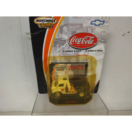 CHEVROLET VAN COCA-COLA COLLECTIBLES 1:64 MATCHBOX