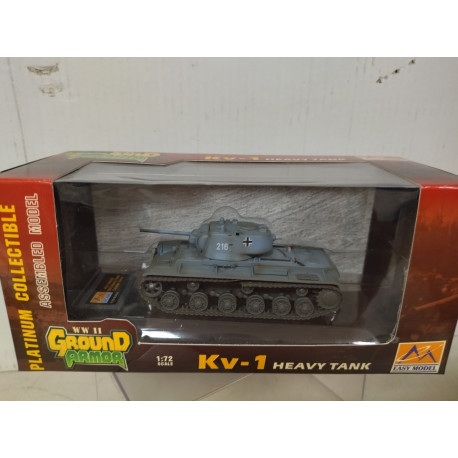 KV-1 TANK HEAVY CAPTURED GERMANY USSR-URSS-RUSSIA WW 2 1:72 GROUND ARMOR