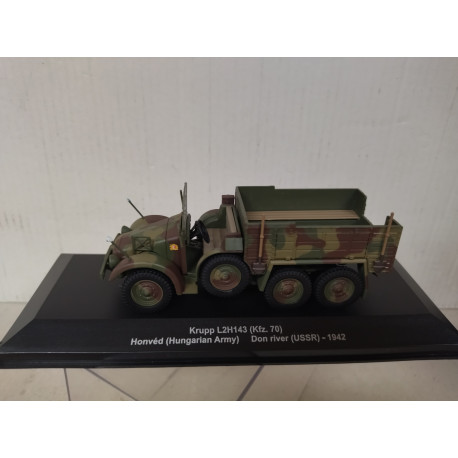 Kfz.70 KRUPP L2H143 1942 HUNGARIAN ARMY HEER GERMANY WW 2 1:43 ALTAYA IXO