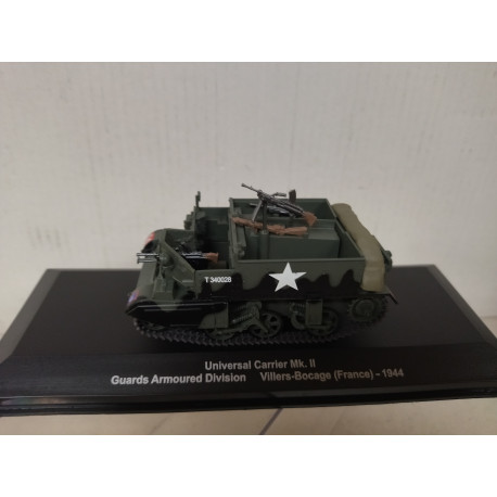 UNIVERSAL BREN CARRIER MK II 1944 GUARDS ARM DIV BRITISH WW 2 1:43 ATLAS IXO