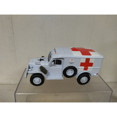 DODGE WC54 1945 AMBULANCE US NAVY ANNAPOLIS WW 2 1:43 ALTAYA IXO NO BOX