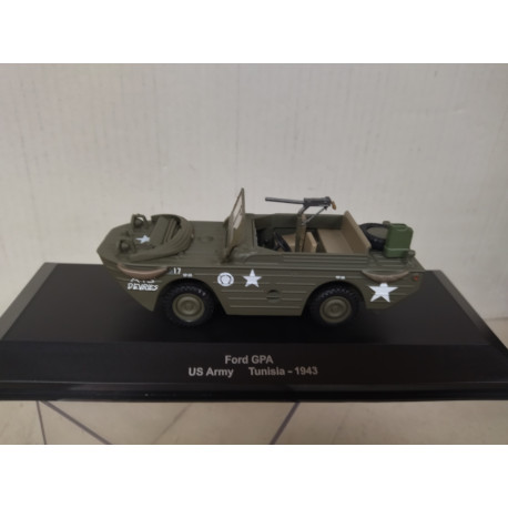 FORD GPA 1943 TUNISIA US ARMY WW 2 1:43 ALTAYA IXO