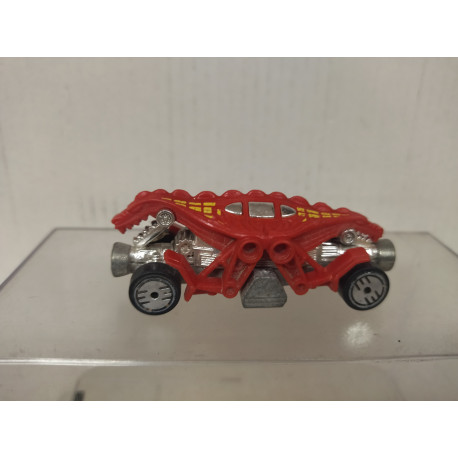 DOUBLE DEMON RED 1:64 HOT WHEELS MALAYSIA NO BOX