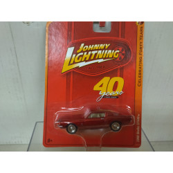 SHELBY GT-500 1968 RED 40 YEARS 1:64 JOHNNY LIGHTNING