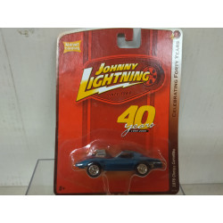 CHEVROLET CORVETTE C3 1976 BLUE 40 YEARS 1:64 JOHNNY LIGHTNING