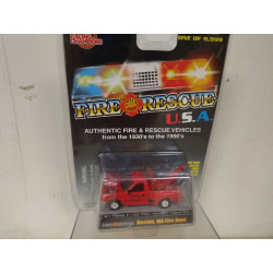 FORD F-150 1997 TOW TRUCK USA FIRE RESCUE BOSTON 1:64 RACING CHAMPIONS