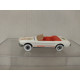 FORD MUSTANG 1965 CONVERTIBLE WHITE 1:64 HOT WHEELS MALAYSIA NO BOX