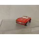 CHEVROLET CORVETTE C2 1965 CONVERTIBLE RED 1:64 HOT WHEELS MALAYSIA NO BOX