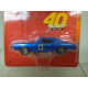 DODGE CHARGER 1969 R/T BLUE 40 YEARS 1:64 JOHNNY LIGHTNING