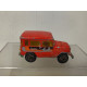 TOYOTA LAND CRUISER J40 4X4 RALLY RED 1:53/apx 1:64 MAJORETTE 277 NO BOX