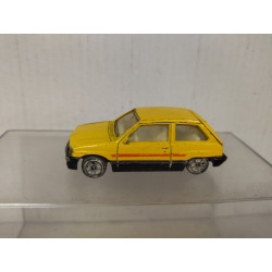 OPEL CORSA YELLOW apx 1:64 CORGI NO BOX