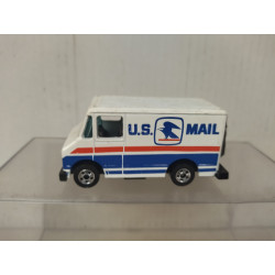 CAMION/TRUCK US MAIL BLUE 1:64 HOT WHEELS MALAYSIA NO BOX