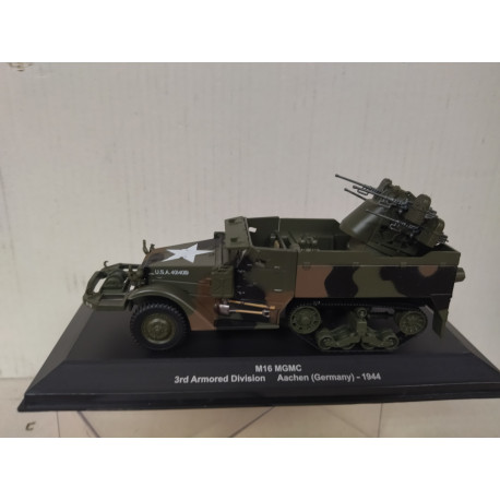 M16 MOTOR GUN CARRIAGE 1944 3rd DIV US ARMY WW 2 1:43 ALTAYA IXO