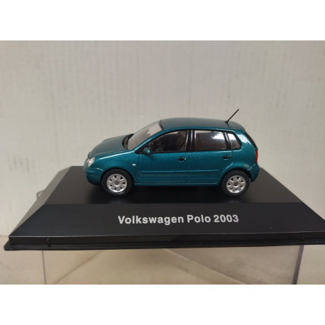 VOLKSWAGEN POLO 2003 GREEN 1:43 IXO DeAGOSTINI