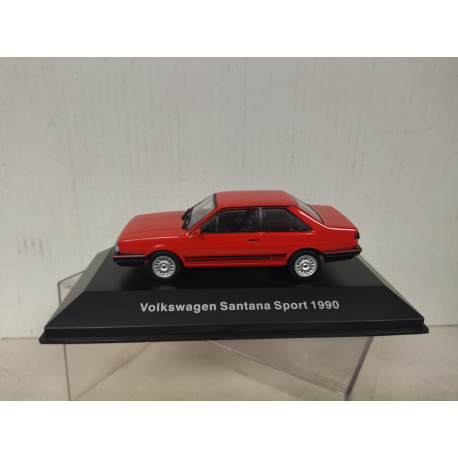 VOLKSWAGEN SANTANA 1990 SPORT RED 1:43 IXO DeAGOSTINI