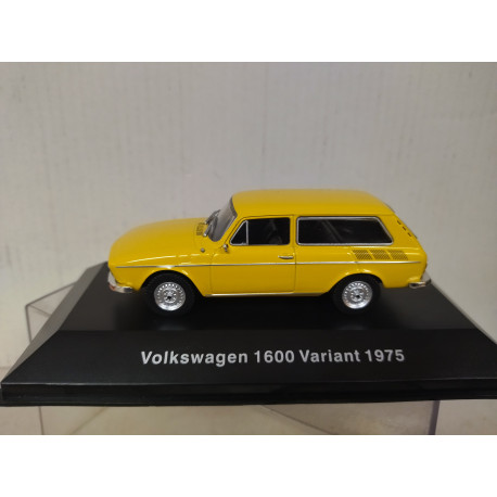 VOLKSWAGEN 1600 1970 VARIANT YELLOW 1:43 IXO DeAGOSTINI