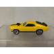 FORD MUSTANG 1970 MACH 1 YELLOW/BLACK 1:64 HOT WHEELS MALAYSIA NO BOX