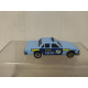 POLICE STATE BLUE CRACK-UPS 1:64 HOT WHEELS HONG KONG NO BOX