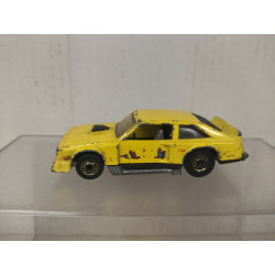 OLDSMOBILE FLAT OUT 442 YELLOW 1:64 HOT WHEELS HONG KONG NO BOX