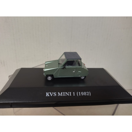 KVS MINI 1 1982 GREEN MICROCARS 1:43 ALTAYA IXO