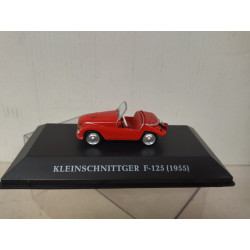 KLEINSCHNITTGER F-125 1955 RED MICROCARS 1:43 ALTAYA IXO