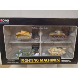 SET 4 X FIGHTING MACHINES WW2 WW 1 IRAQ apx 1:72/1:76 CORGI CSCW13004