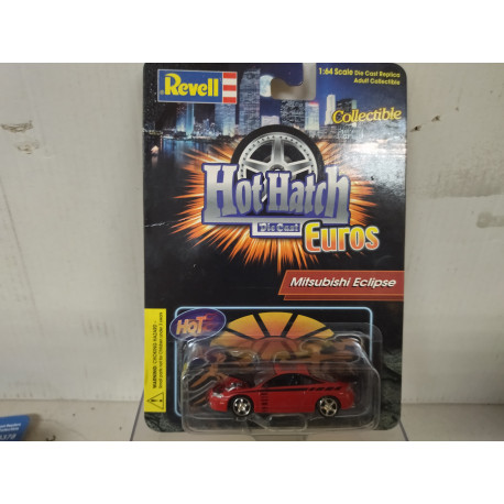 MITSUBISHI ECLIPSE RED HOT HATCH EUROS 1:64 REVELL