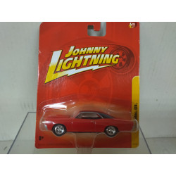 PONTIAC GTO 1966 RED/BLACK 1:64 JOHNNY LIGHTNING