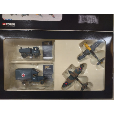 SET 4 X RAF MODELS BATTLE OF BRITAIN WW 2 pax 1:72/1:76 CORGI CS90025