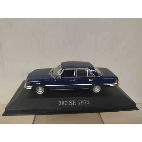 MERCEDES-BENZ W116 280 SE 1972 DARK BLUE 1:43 ALTAYA IXO