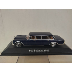 MERCEDES-BENZ W100 600 1966 PULLMANN DARK BLUE 1:43 ALTAYA IXO