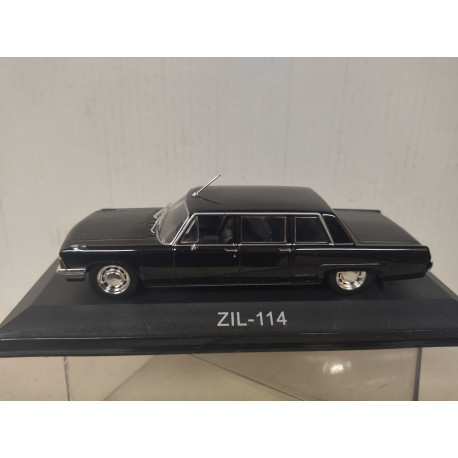 ZIL-114 BLACK DEFECT/RETROVISOR ROTO 1:43 DeAGOSTINI IXO OPEN BOX