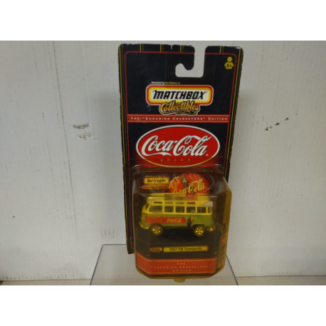 VOLKSWAGEN T1 1967 TRANSPORTER COCA-COLA COLLECTIBLES 1:64 MATCHBOX