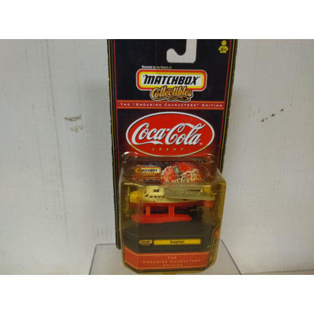 SEAPLANE COCA-COLA COLLECTIBLES 1:64 MATCHBOX