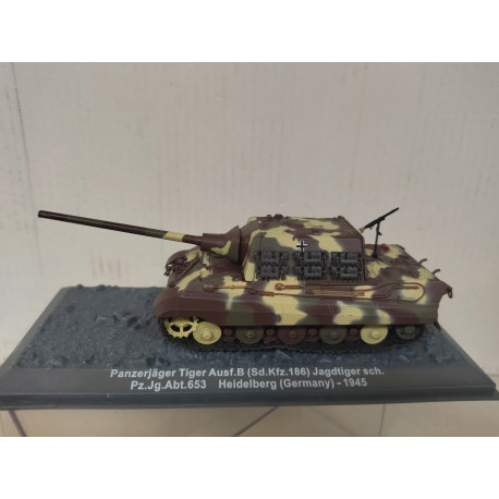 Sd.kfz.186 JAGDTIGER 1945 PANZERJAGER Ausf B GERMANY WW 2 1:72 ALTAYA IXO