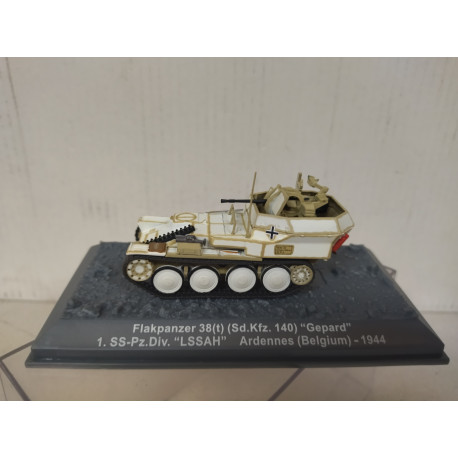 Sd.Kfz.140 FLAKPANZER 38 (T) GEPARD 1944 Pz Div LSSAH GERMANY WW 2 1:43 ALTAYA IXO