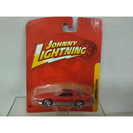 PONTIAC FIREBIRD 1985 RED 1:64 JOHNNY LIGHTNING