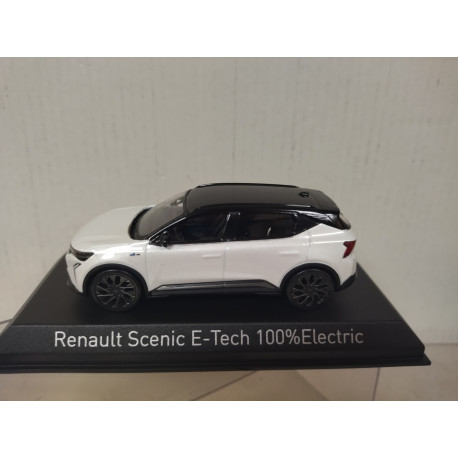 RENAULT SCENIC 2024 E-TECH ELECTRIC 100% ESPRIT ALPINE PEARL WHITE 1:43 NOREV 517935