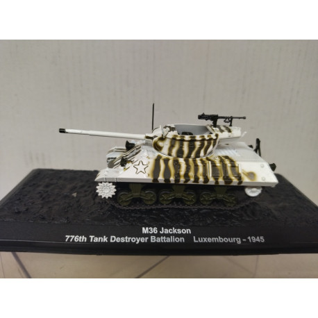 M36 JACKSON 1945 776th TANK DESTROYER BAT WW 2 1:72 ALTAYA IXO