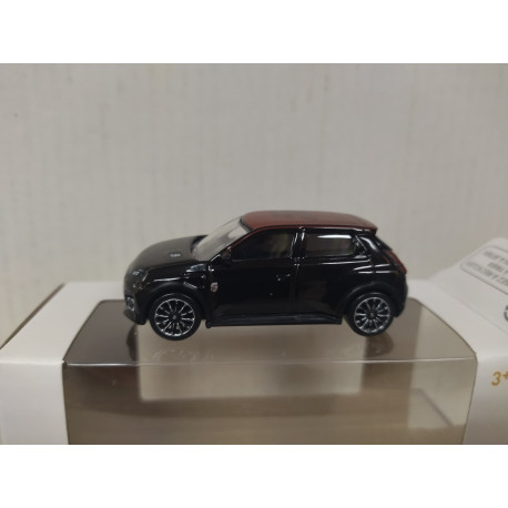 RENAULT 5 2024 E-TECH 100% ELECTRIC BLACK apx 1:64 NOREV 3 INCHES (7,5cm)