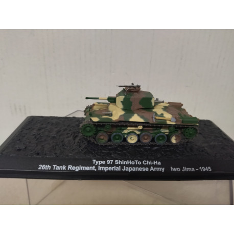 TYPE 97 SHINHOTO CHI-HA 1945 IWO JIMA PAPAN WW 2 1:72 ALTAYA IXO