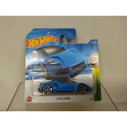 LOTUS EMIRA BLUE 10/10 EXOTICS 1:64 HOT WHEELS