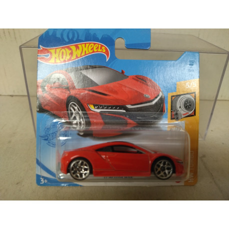 ACURA NSX 2017 RED 5/5 TURBO 1:64 HOT WHEELS