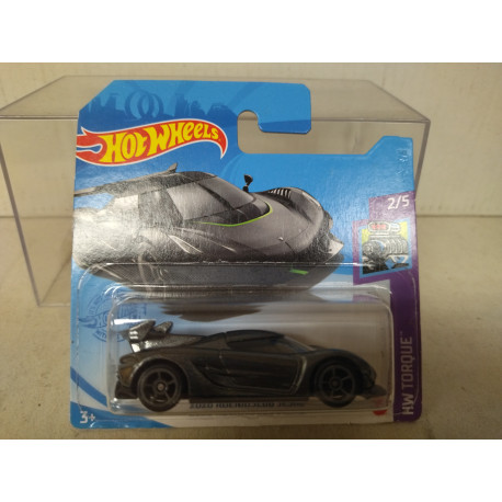 KOENIGSEGG JESKO 2020 GREY 2/10 EXOTICS 1:64 HOT WHEELS