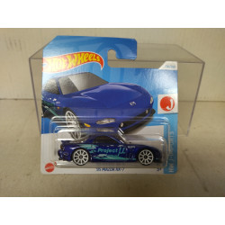 MAZDA RX-7 1995 BLUE 9/10 J-IMPORTS 1:64 HOT WHEELS