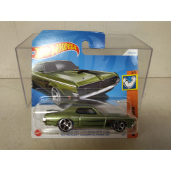 MERCURY COUGAR 1969 ELIMINATOR GREEN 3/5 MUSCLE MANIA 1:64 HOT WHEELS