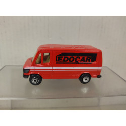 MERCEDES-BENZ 307D VAN RED apx 1:64 EDOCAR BOX