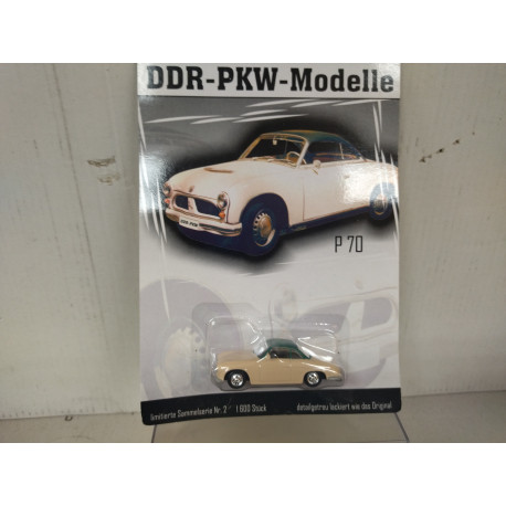 AWZ P70 COUPE DDR-PKW-MODELLE 1:64 GRELL